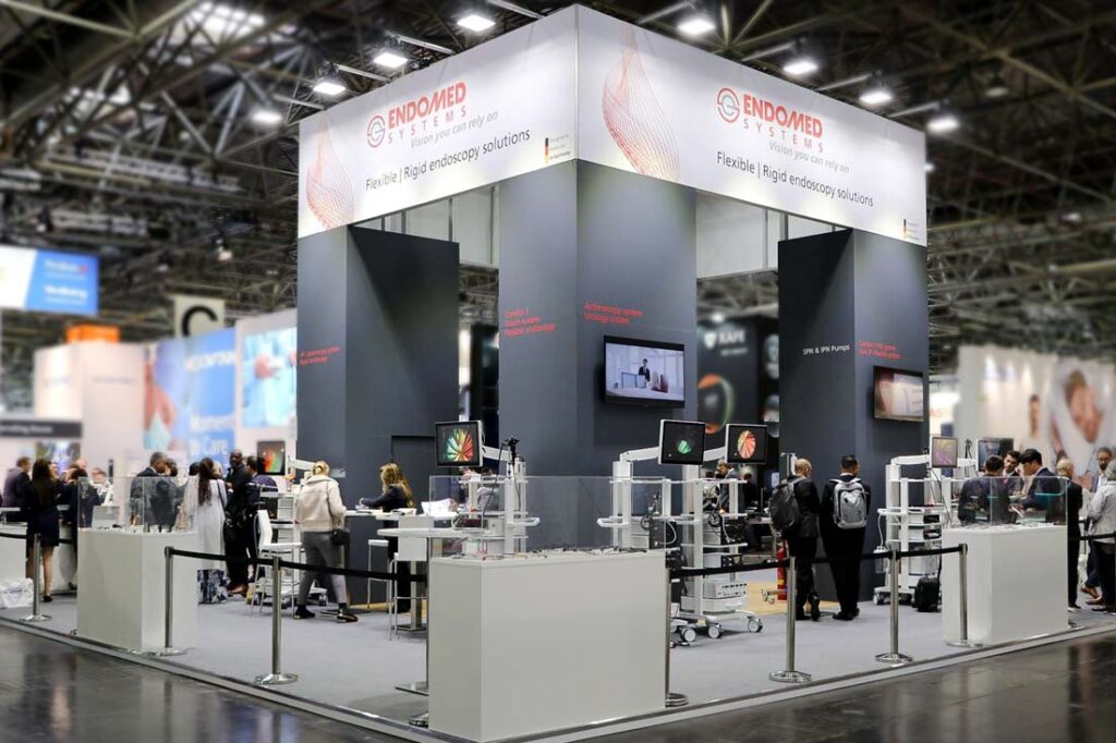 medica booth