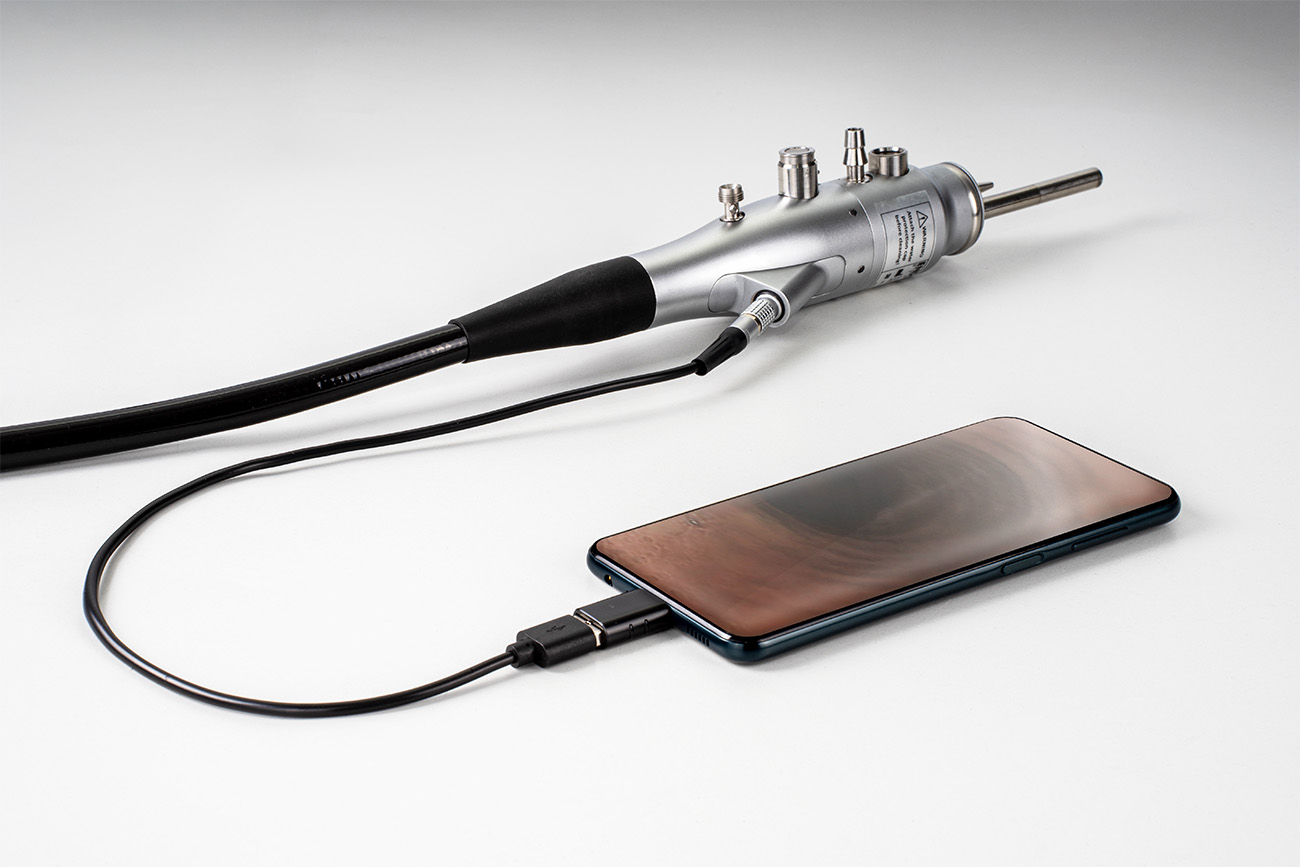 EndoMed System-Animal Videoendoscope-V34 Series-USB Connection